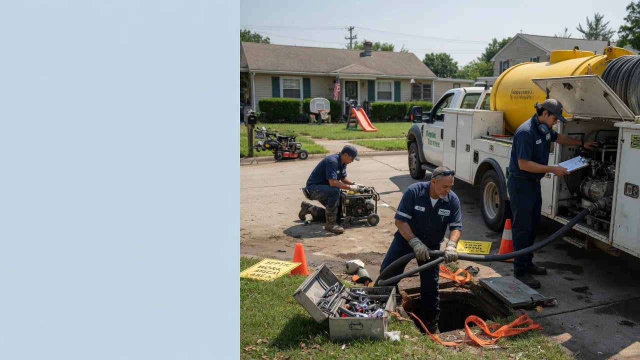 Septic Tank Pumping in Clarklake, MI near me